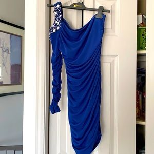Gorgeous Royal Blue Dress by Deb Size Small